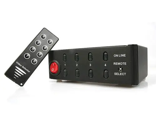 StarTech.com 4 Port VGA Video Switch VS415RVGA