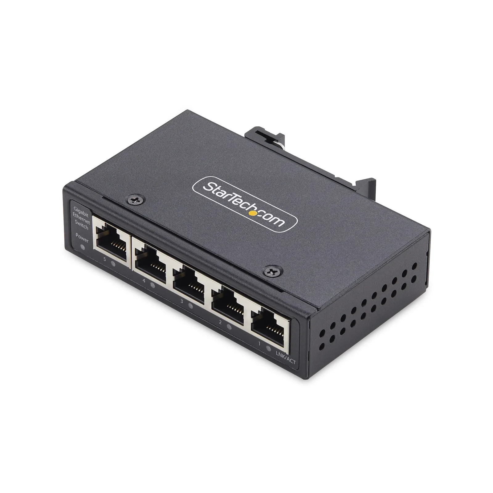 StarTech.com I51G-ETHERNET-SWITCH ağ anahtarı Yönetilmeyen Gigabit Ethernet (10/100/1000) Siyah