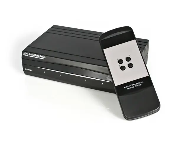 StarTech.com Video &  Audio Switch SVID410IR
