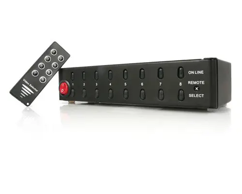 StarTech.com Video Selector Switch with Remote VS815RVGA