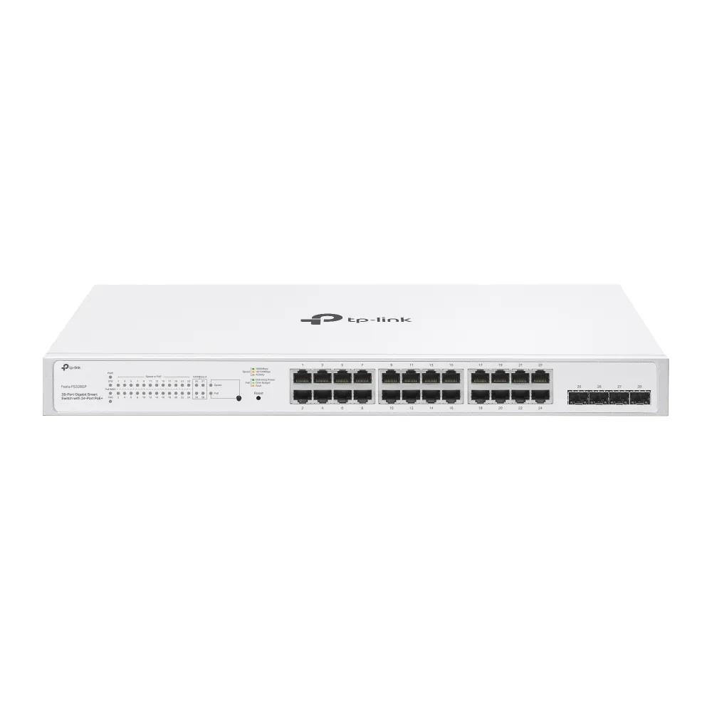 TP-Link Festa FS328GP L2/L2+ Gigabit Ethernet (10/100/1000) Ethernet üzerinden güç desteği (PoE)