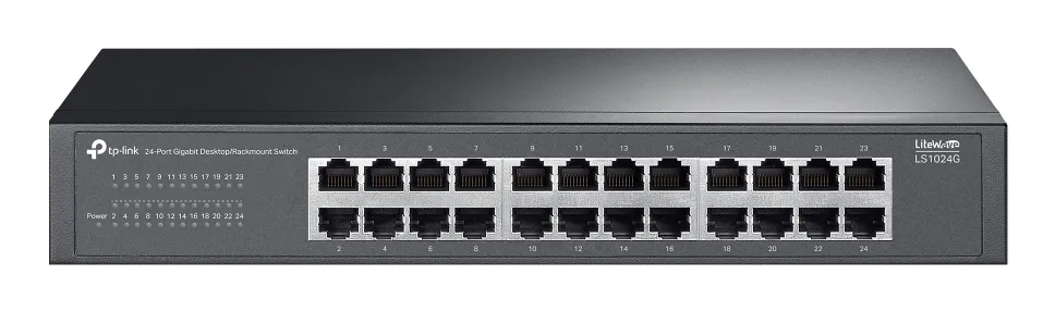 TP-Link LS1024G ağ anahtarı Yönetilmeyen Gigabit Ethernet (10/100/1000) Siyah