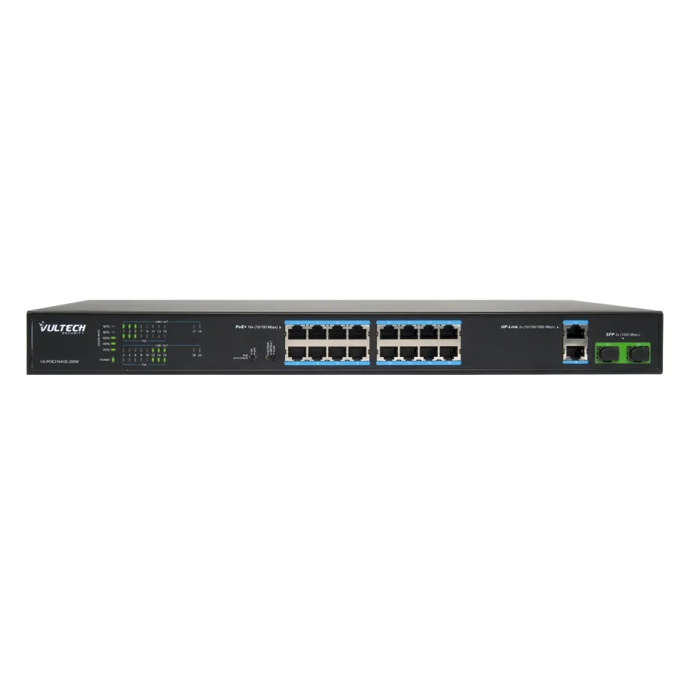 Vultech Security VS-POE2164GE-200W