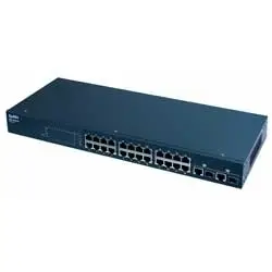 Zyxel ES-1124 24-port Unmanaged Fast Ethernet Switch 91-010-046010B