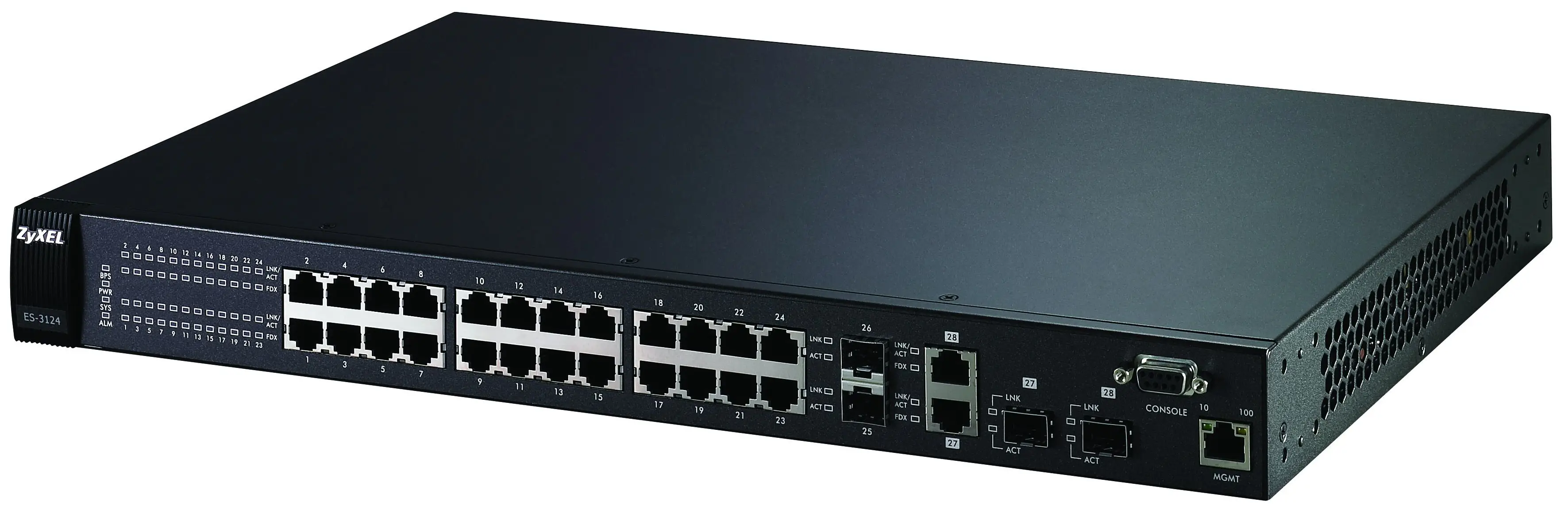 Zyxel ES-3124-4F 24-port L2+ Fast Ethernet Switch 91-010-124001B