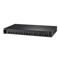 Zyxel GS-3012F 12-port Managed Layer 2 Gigabit Fiber Ethernet Switch 91-010-050001B