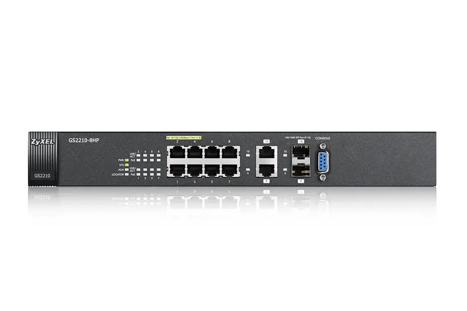 Zyxel GS2210-8HP GS2210-8HP-GB0101F