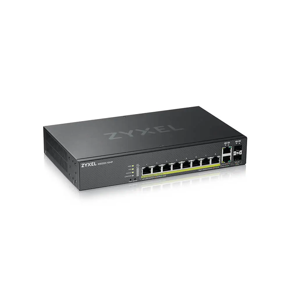 Zyxel GS2220-10HP GS2220-10HP-GB0101F