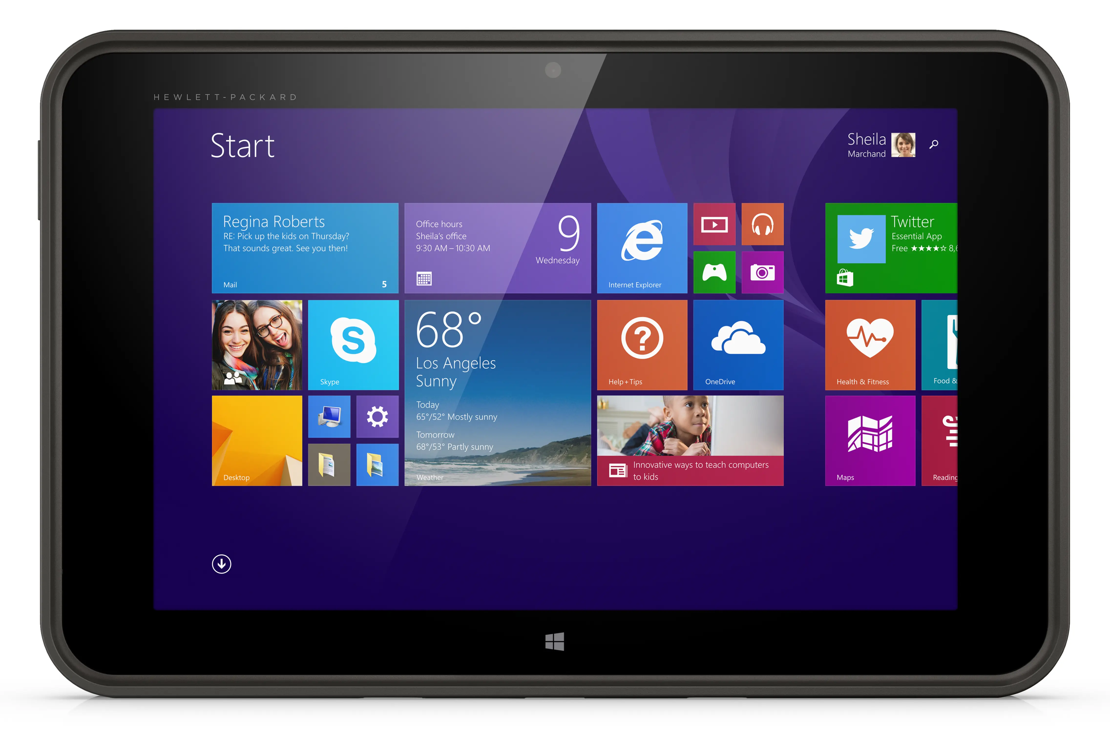 HP Pro Tablet 10 EE G1 H9X70EA