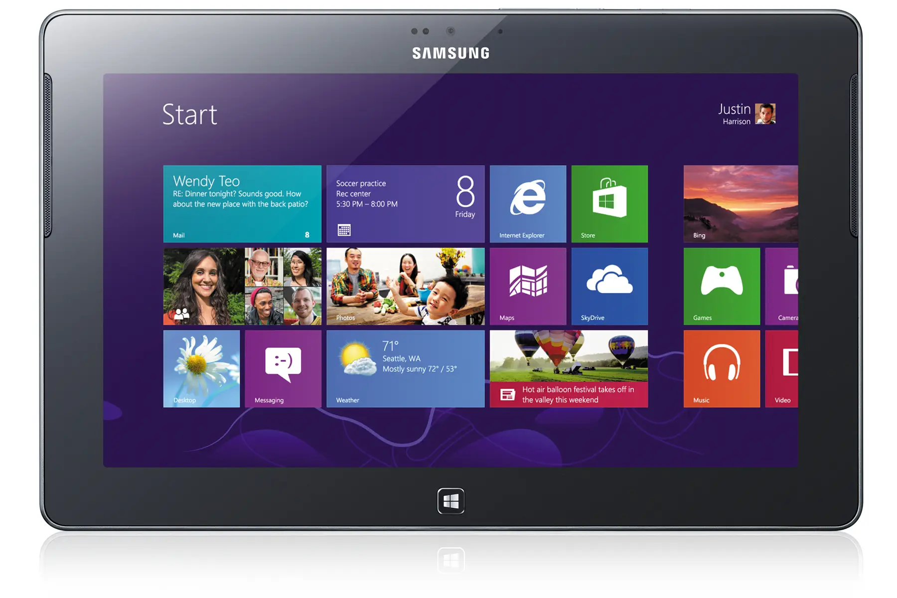 Samsung ATIV Tab 10.1 32 GB GT-P8510MSABSE