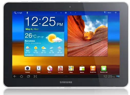 Samsung 10.1 16 GB GT-P7500UWD