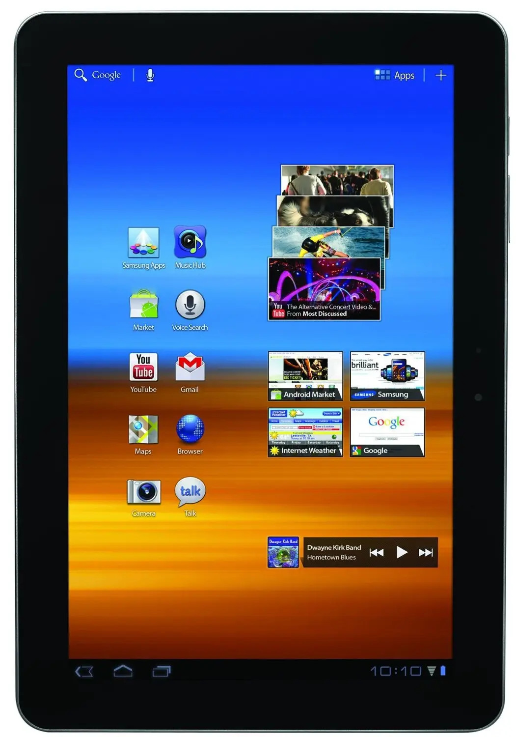 Samsung 10.1 16 GB GT-P7510MAYXAB