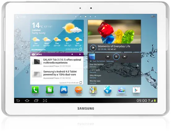 Samsung 10.1 16 GB GT-P5100ZWALUX