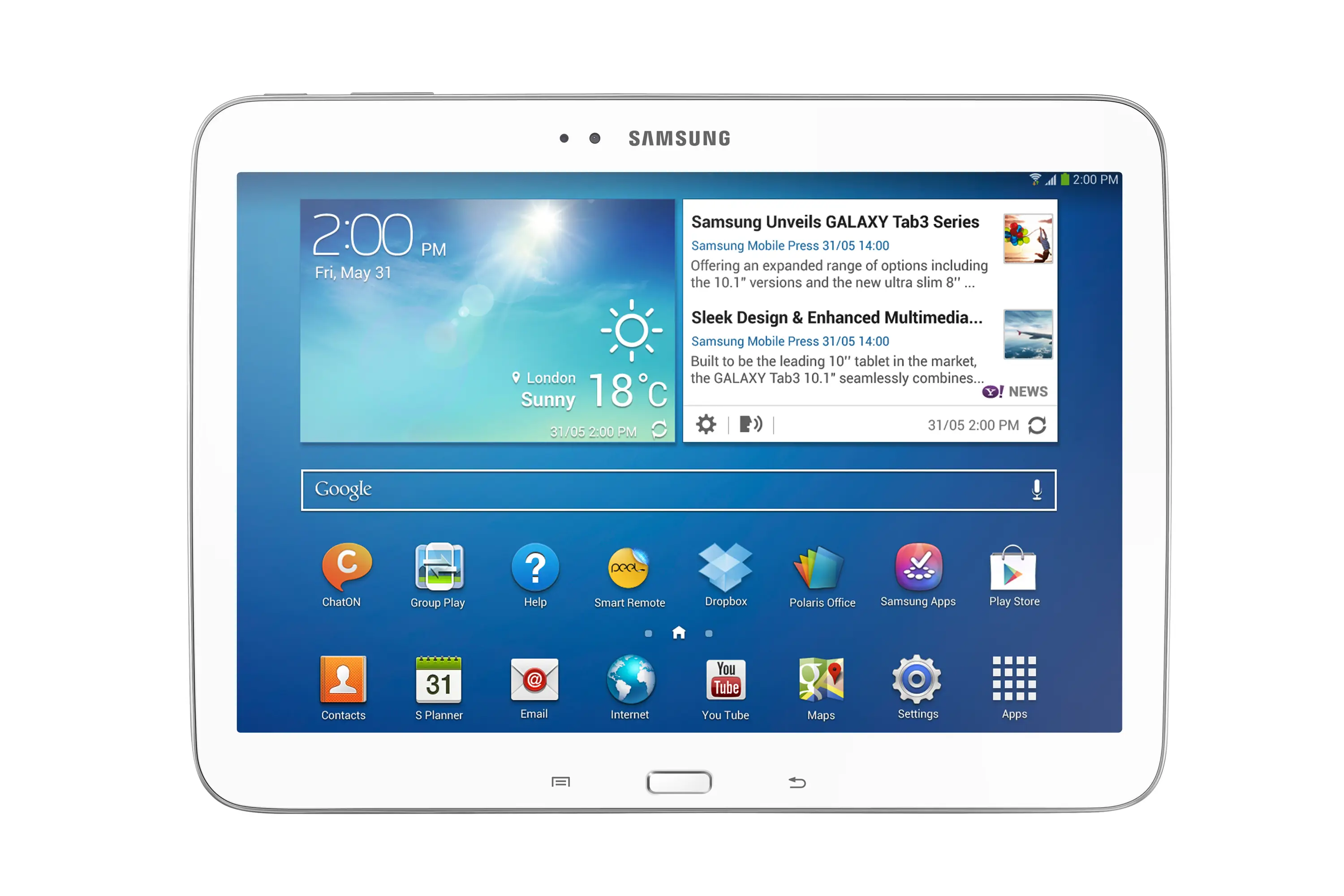 Samsung 3 10.1 Wi-Fi 16 GB GT-P5210ZWAZTO