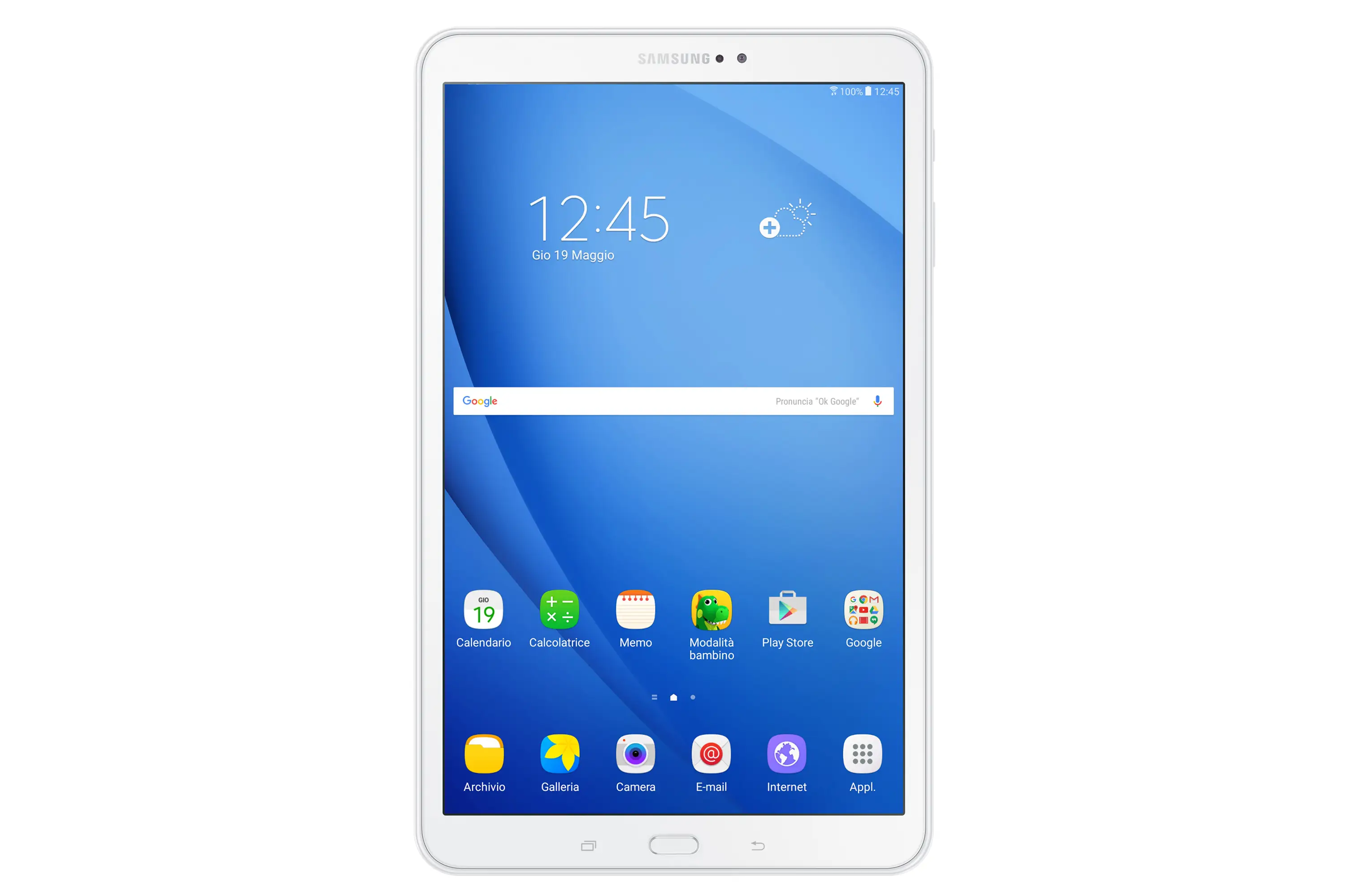 Samsung Galaxy Tab A SM-T580 16 GB SM-T580NZWAITV