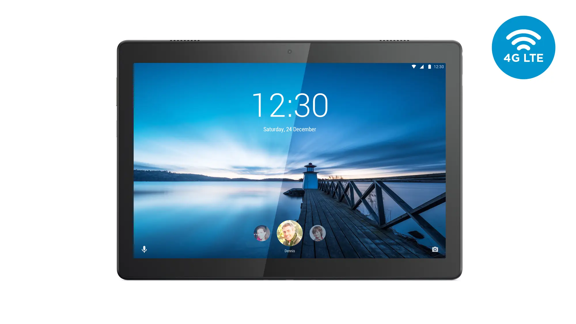 Lenovo Tab M10 Qualcomm Snapdragon 429 2Ghz 2GB 32GB 10.1" HD And.Oreo 4G LTE ZA4H0040TR Tablet SLATE BLACK