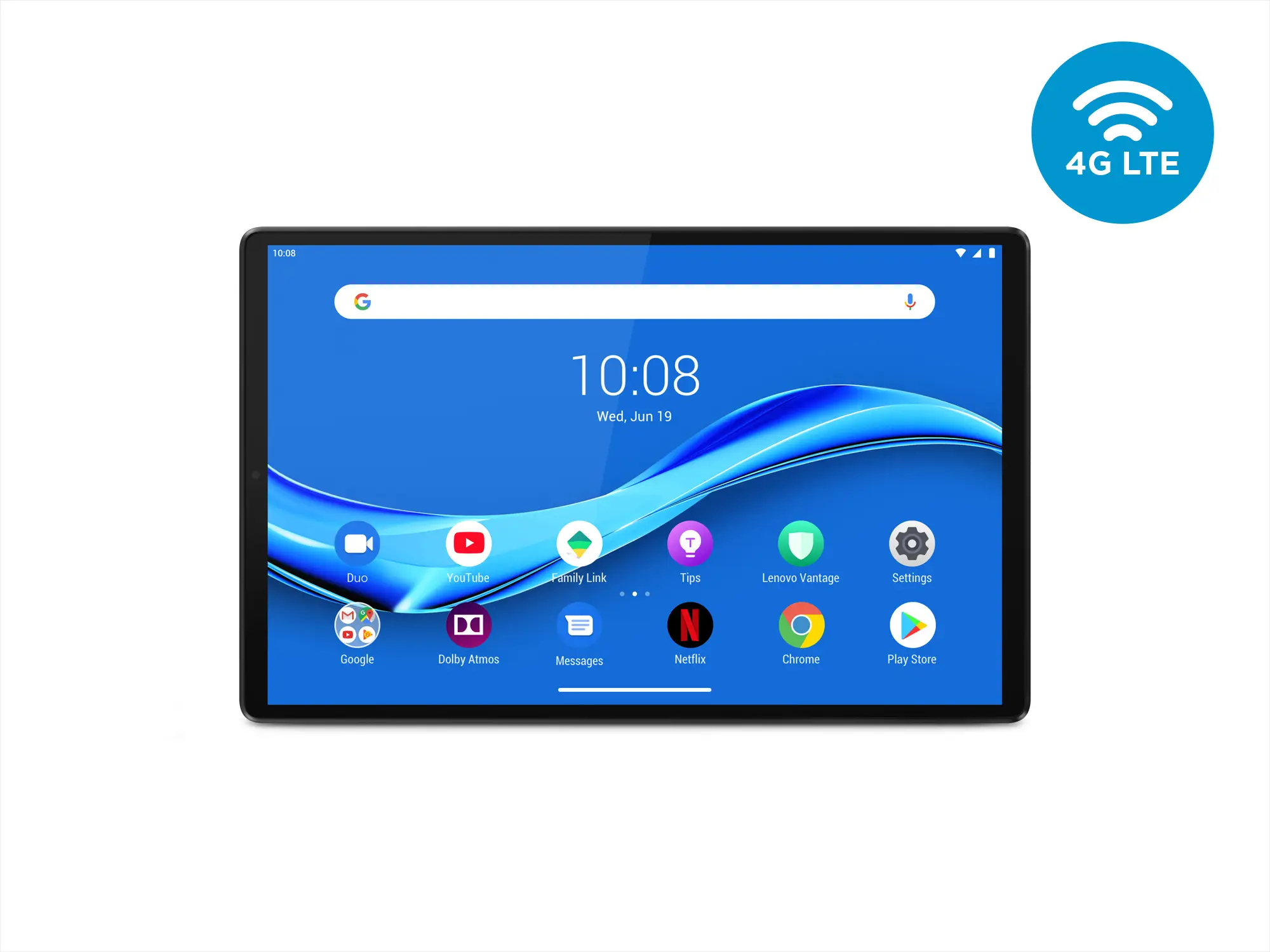 Lenovo Tab M10 FHD Plus MTK Helio P22T 2.3Ghz 4GB 64GB 10.3" FHD And.Pie 4G LTE ZA5V0230TR Tablet IRON GREY