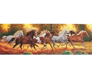 Clementoni Caballos a la carrera 31300