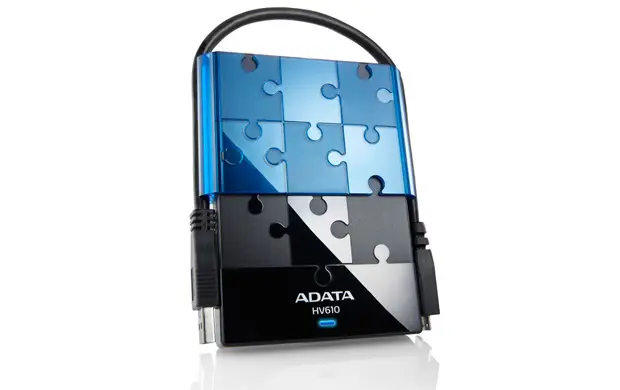 ADATA DashDrive HV610 500GB AHV610-500GU3-CBKBL