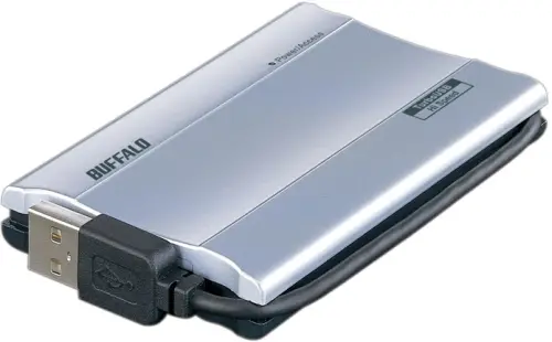 Buffalo MicroStation Portable Silicon Disk (SSD) with TurboUSB SHD-UHR100GS