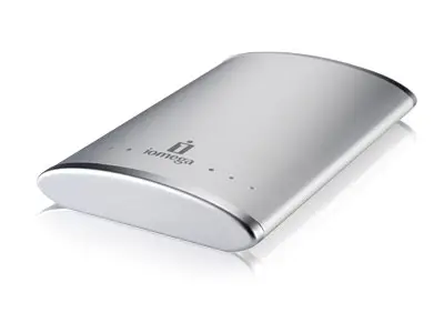 Iomega 160GB eGo Hi-Speed USB 2.0 - Silver Portable Hard Drive 33866