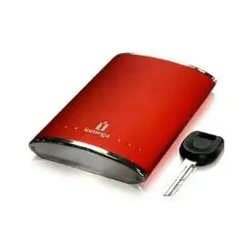 Iomega Cherry Red Portable Hard Drive 160 GB 33932