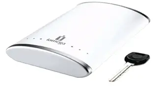 Iomega eGo Alpine White Portable Hard Drive 250 GB 34401