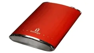 Iomega eGo Cherry Red Portable Hard Drive 250 GB 33941