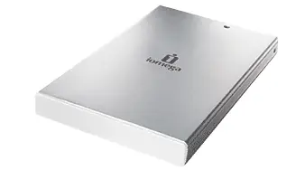 Iomega Portable Hard Drive Silver Series Hi-Speed USB 2.0, 120GB 33356