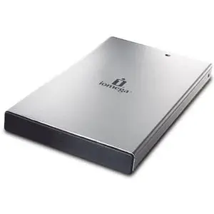 Iomega Silver Portable Hard Drive 200GB 33703