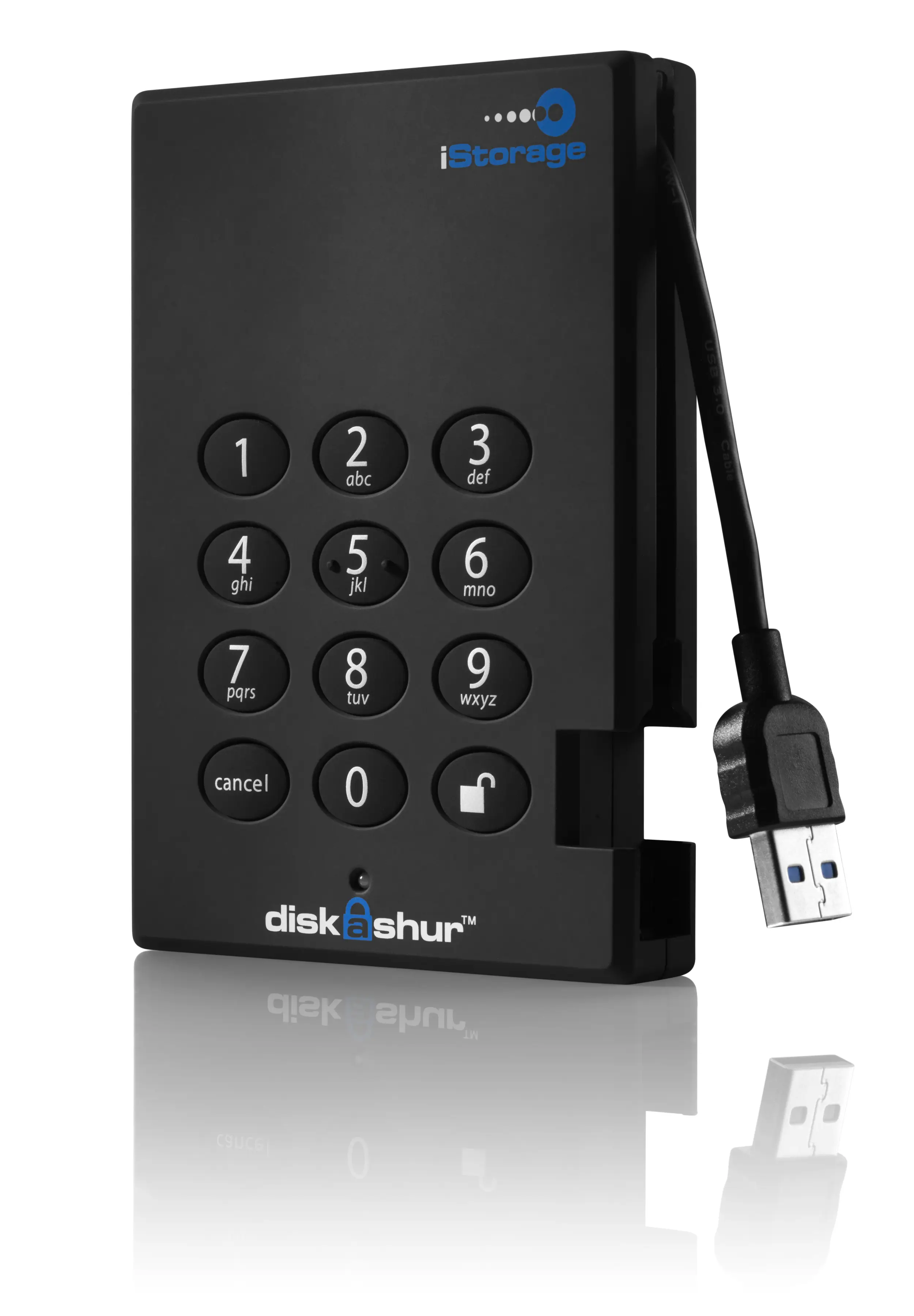 iStorage diskAshur 500 GB IS-DG3-128-500