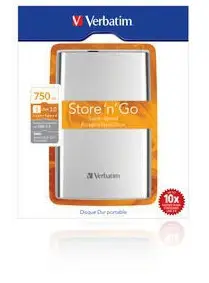 Verbatim 750GB Store 'n' Go USB 3.0 HDD 53022