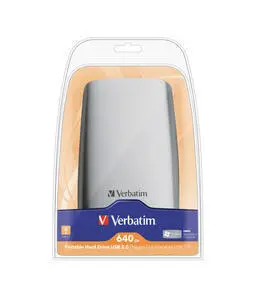 Verbatim Portable HDD 640 GB 47631