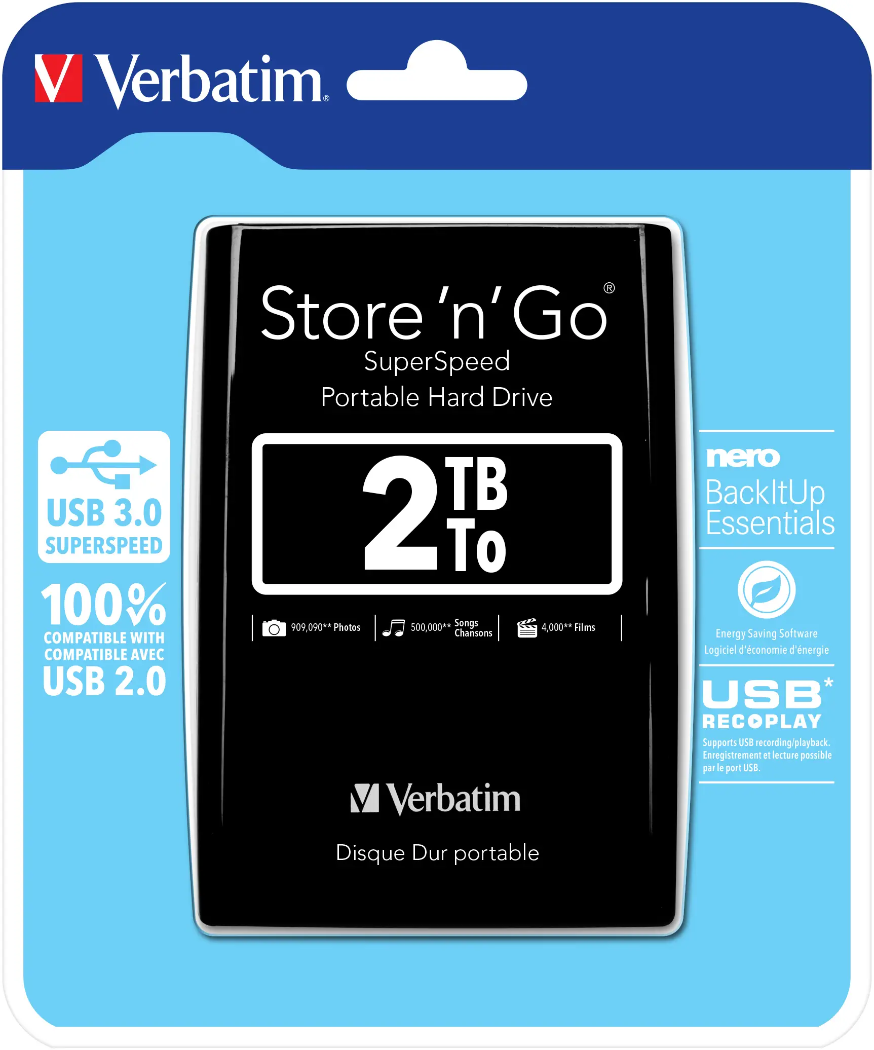 Verbatim Store 'n' Go 2 TB 53177