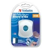 Verbatim Store 'n' Go USB 1 inch External HD Drive 4GB 95329