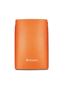 Verbatim Store 'n' Go USB 2.0 Portable Hard Drive 500GB Volcanic Orange 53013