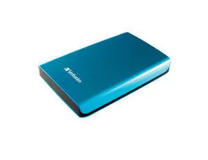 Verbatim Store 'n' Go USB 3.0 Portable Hard Drive 1TB Caribbean Blue 53036