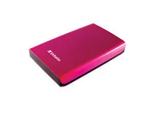 Verbatim Store 'n' Go USB 3.0 Portable Hard Drive 1TB Hot Pink 53035
