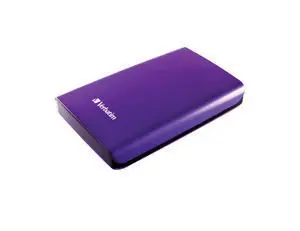 Verbatim Store 'n' Go USB 3.0 Portable Hard Drive 1TB Violet 53039