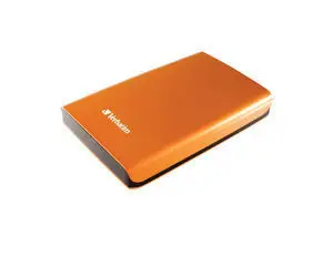 Verbatim Store 'n' Go USB 3.0 Portable Hard Drive 1TB Volcanic Orange 53038