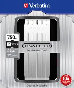 Verbatim Traveller USB3.0 750 GB 53062
