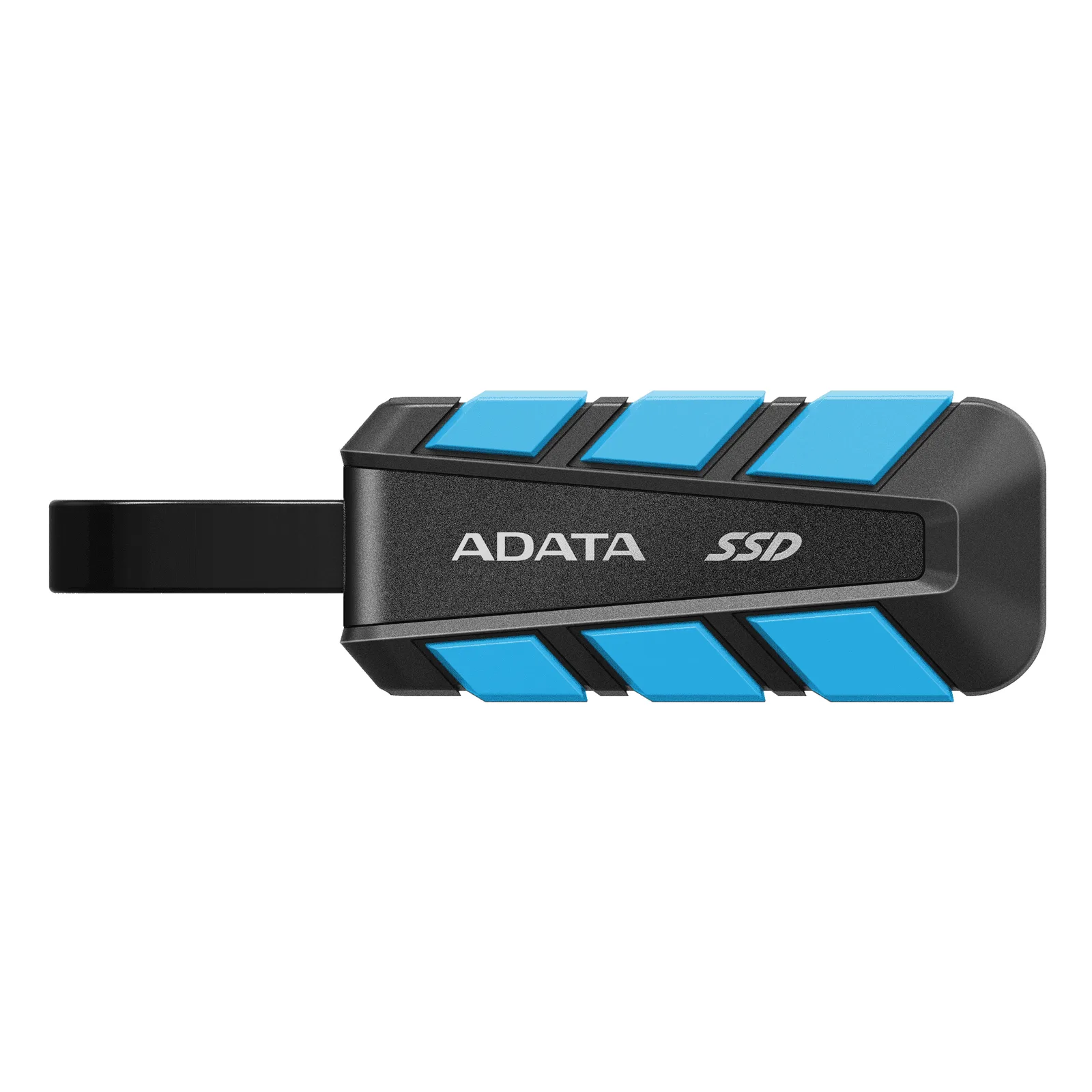 ADATA Externe SSD SC740 2TB Plug&Go blue 1050/1000 MIL.STD USB C Tipi 3.2 Gen 2 (3.1 Gen 2) Siyah, Mavi