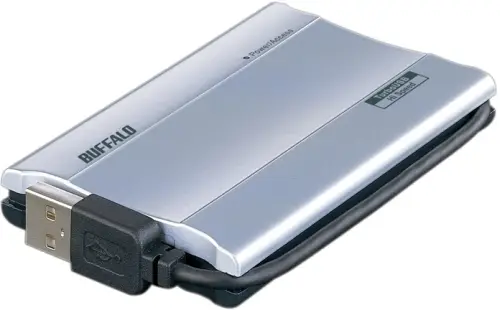 Buffalo MicroStation Portable Silicon Disk (SSD) with TurboUSB 64 GB SHD-UME64GS