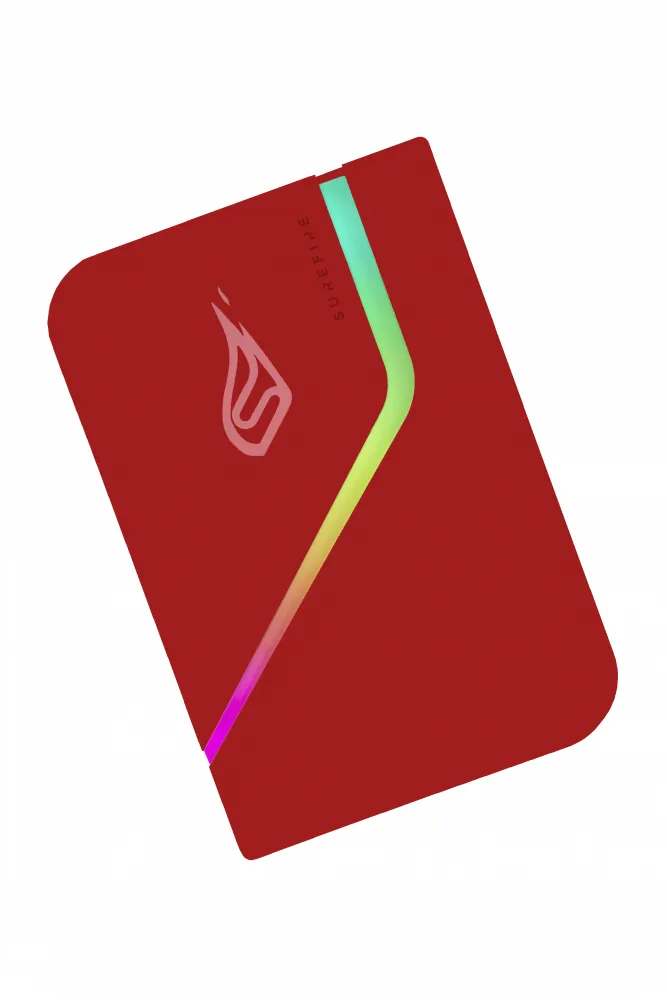 SureFire PyroDrive Gaming SSD 1TB USB C Tipi 3.2 Gen 1 (3.1 Gen 1) Kırmızı