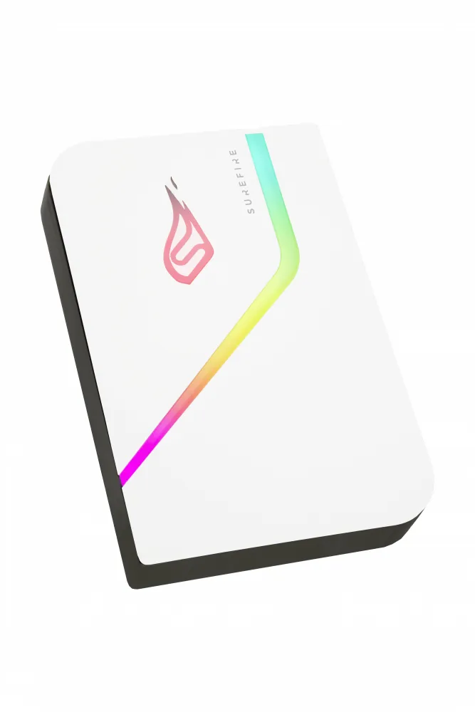 SureFire PyroDrive Gaming SSD 2TB USB C Tipi 3.2 Gen 1 (3.1 Gen 1) Beyaz