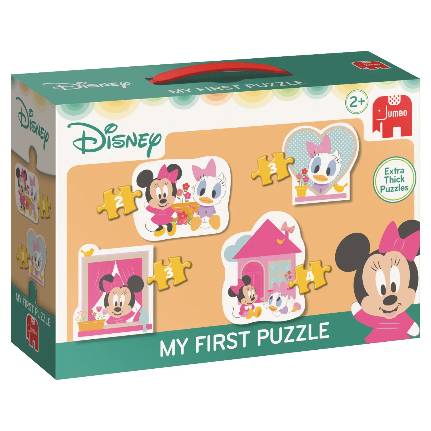 Jumbo My first puzzle - Minnie 2/3/3/4 pcs 19646
