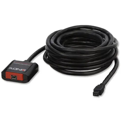 Lindy 10m FireWire800 Repeater-Kabel 32957