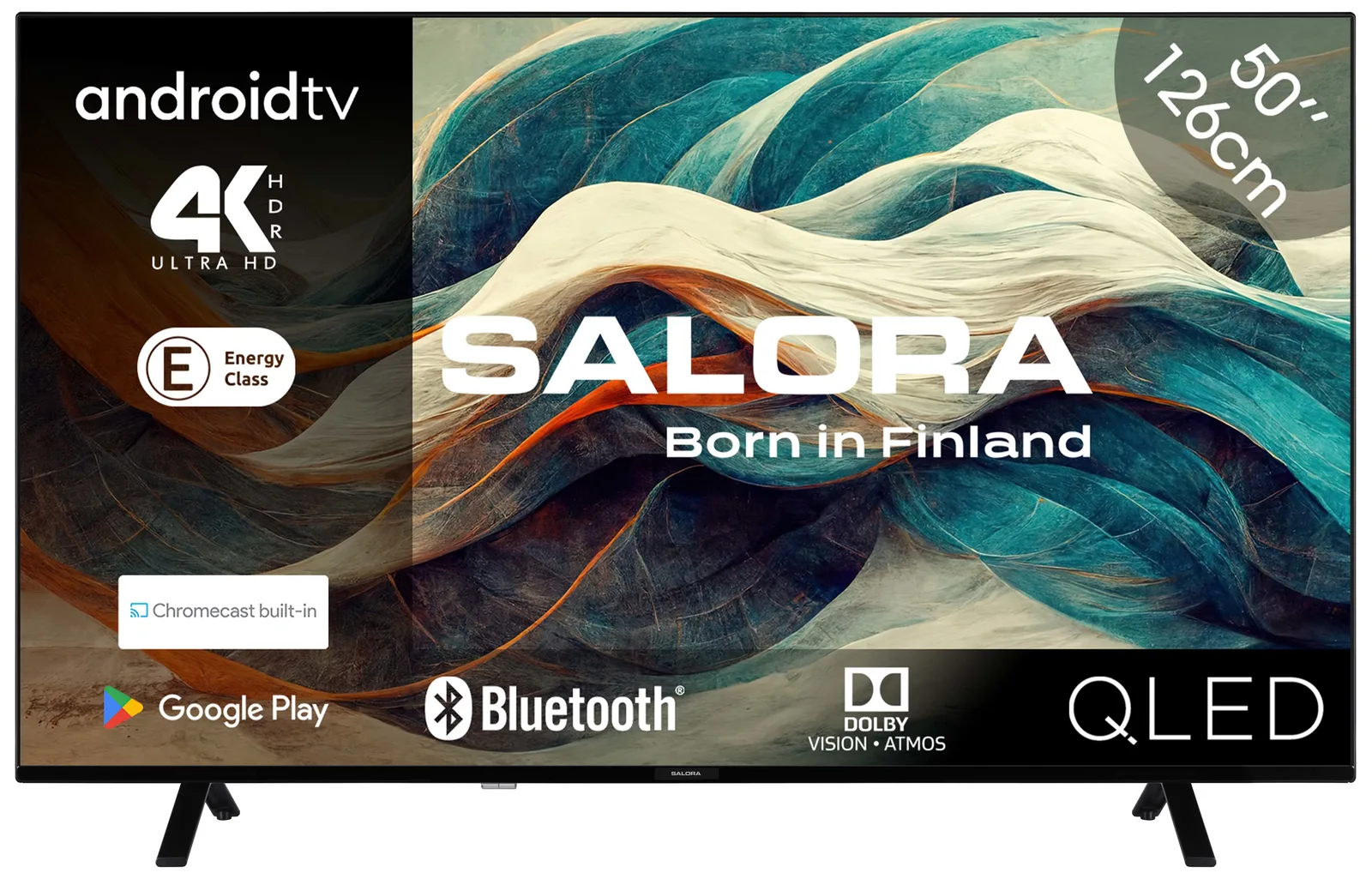 Salora Multibrackets Salora 50QLED320 50 inç 4K Ultra HD TV TV Bağlantıları 8823