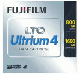 Fujitsu LTO4 data cartridge Fuji no label D:CR-FJ-LTO4-01