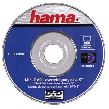 Hama Notebook Mini DVD Laser Lens Cleaner 00039886
